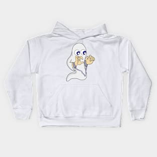 A Chained Ghost Kids Hoodie